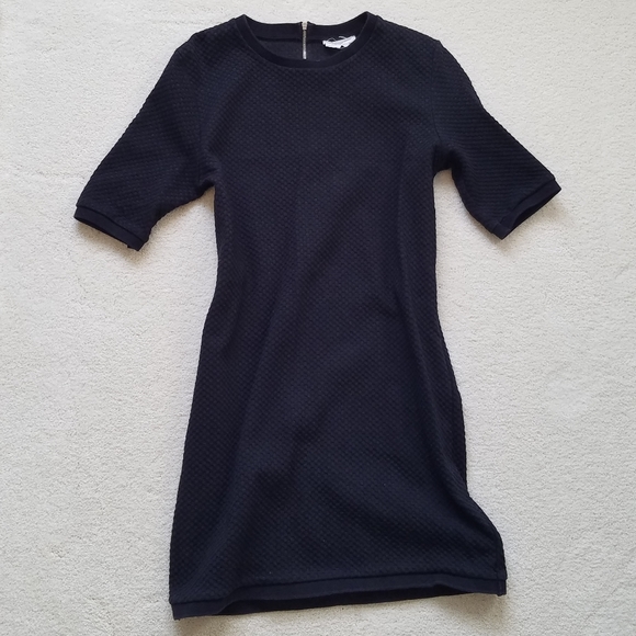 Zara Dresses & Skirts - Zara Textured Black Dress
